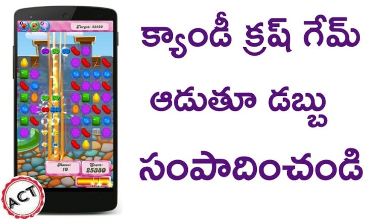 candy crush game telugu tech