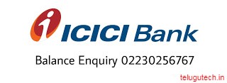 ICIC Bank Balance Enquiry Number-telugutech.in 