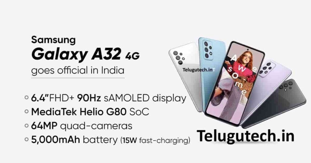 Samsung Galaxy A32 Review in Telugu